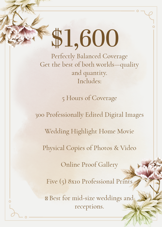 SILVER WEDDING PACKAGE